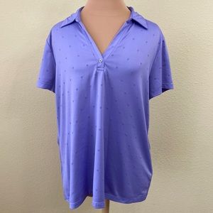 Izod Cool FX Lavender Golf Shirt